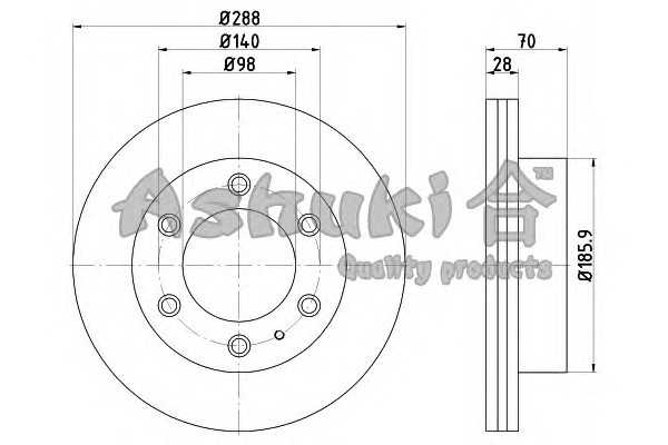 ashuki m60825