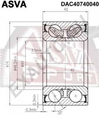 asva dac40740040