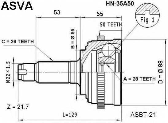 asva hn35a50