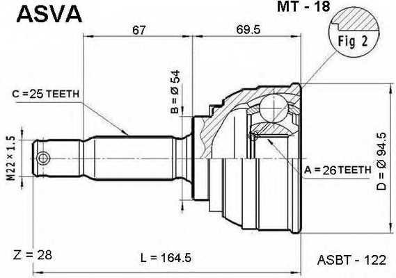 asva mt18