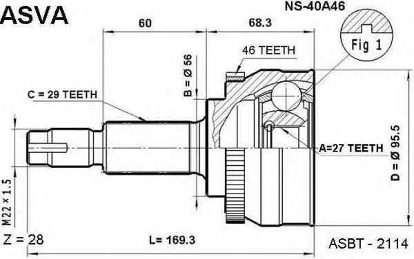 asva ns40a46