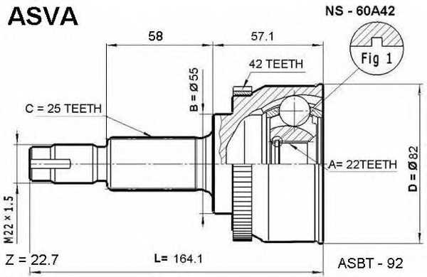 asva ns60a42