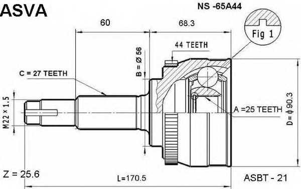 asva ns65a44