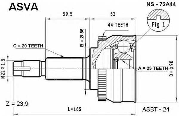 asva ns72a44