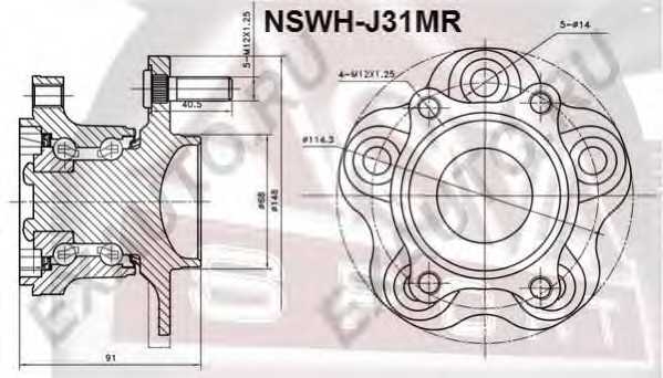 asva nswhj31mr