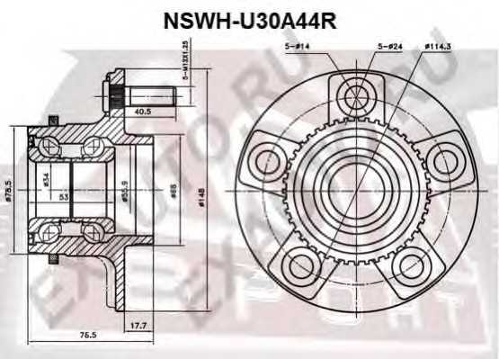 asva nswhu30a44r