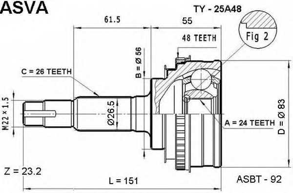 asva ty25a48