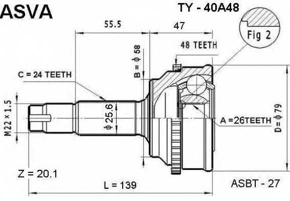 asva ty40a48