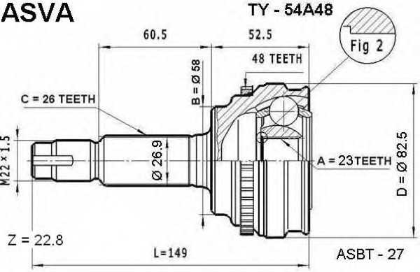 asva ty54a48