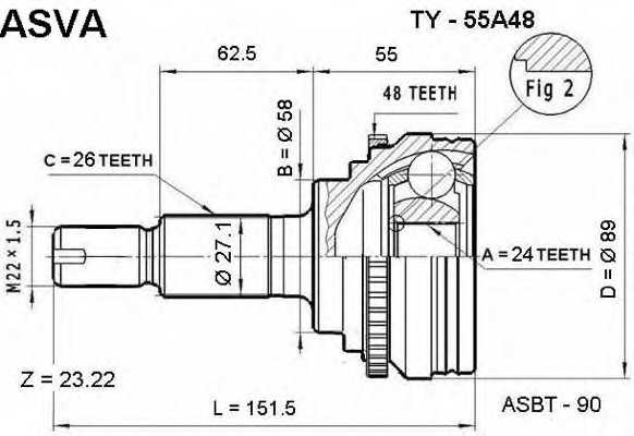 asva ty55a48