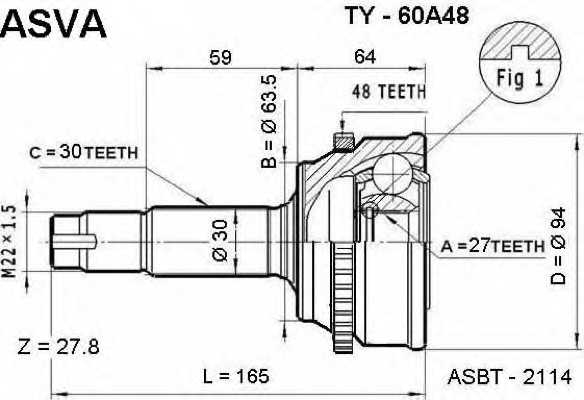 asva ty60a48