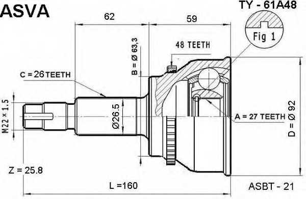 asva ty61a48