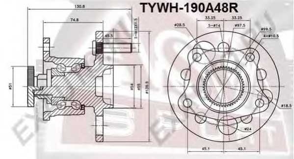 asva tywh190a48r