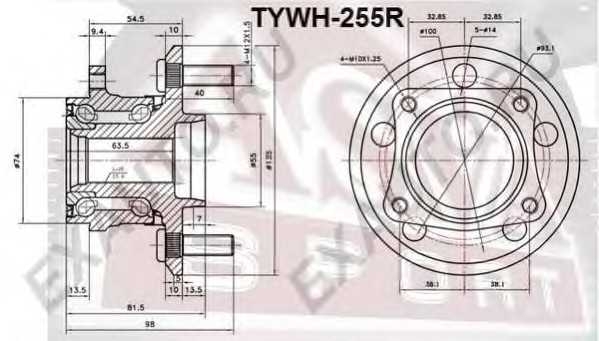 asva tywh255r