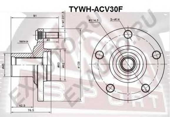 asva tywhacv30f