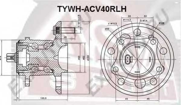 asva tywhacv40rlh