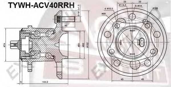 asva tywhacv40rrh