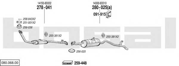 bosal 08006800
