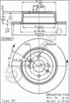 brembo 08433210