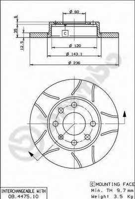 brembo 08447575