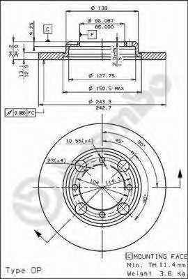 brembo 08478610