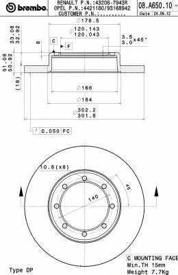 brembo 08a65010