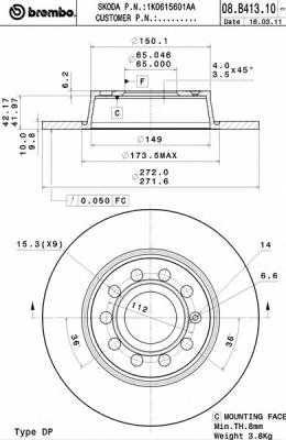 brembo 08b41310