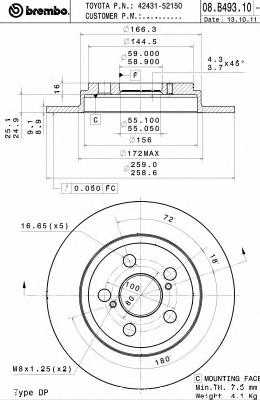 brembo 08b49310