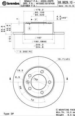 brembo 08b82910