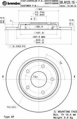 brembo 08n12310