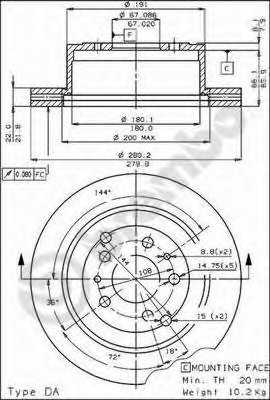 brembo 09425410
