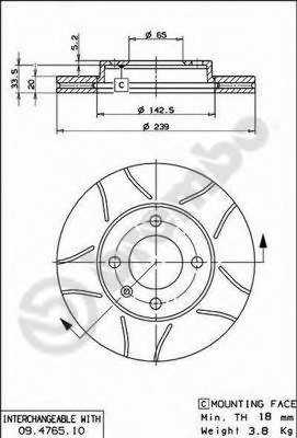 brembo 09476575