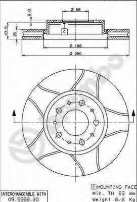 brembo 09556876