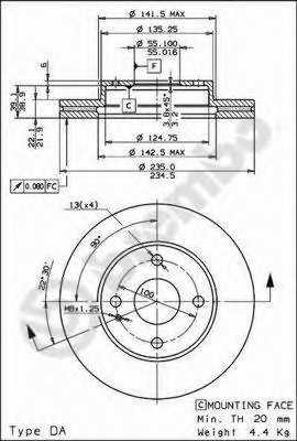 brembo 09558134