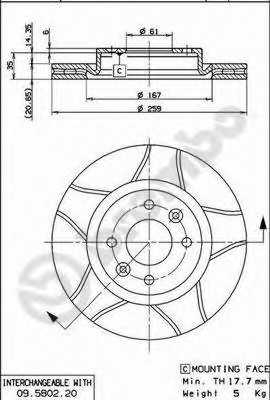 brembo 09580276