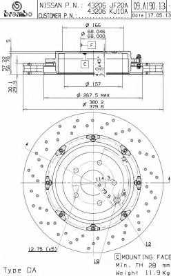 brembo 09a19013