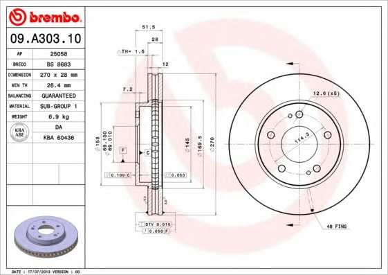 brembo 09a30310