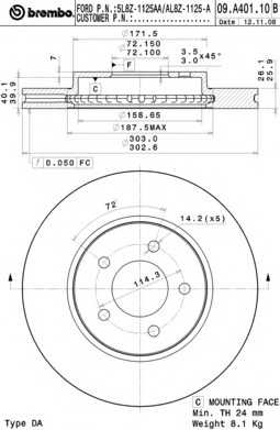 brembo 09a40111