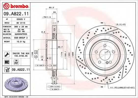 brembo 09a82211