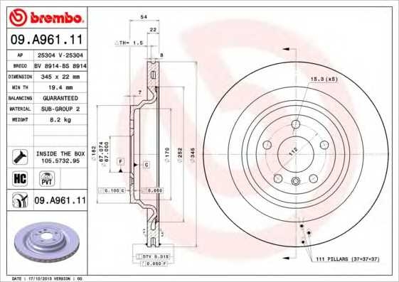 brembo 09a96111