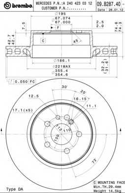 brembo 09b28741
