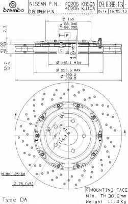 brembo 09b38613