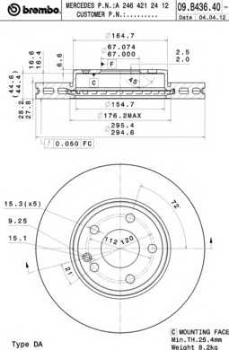 brembo 09b43641