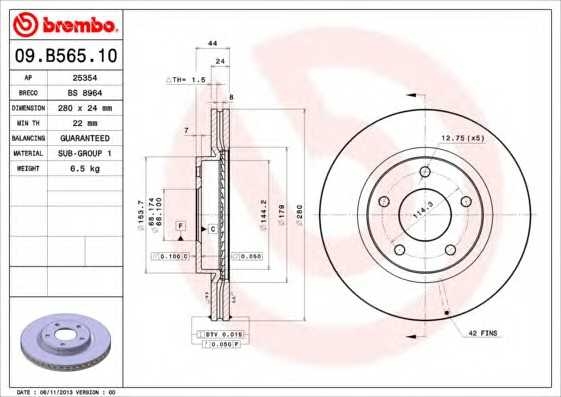 brembo 09b56510