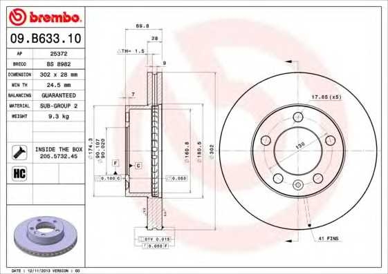 brembo 09b63310