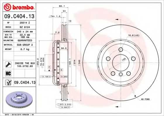 brembo 09c40413