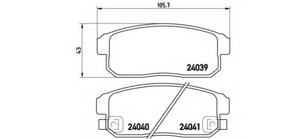 brembo p10005