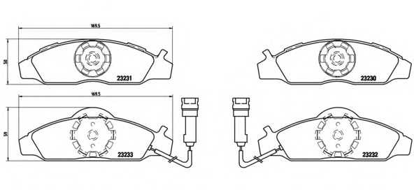 brembo p15003