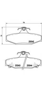 brembo p15004
