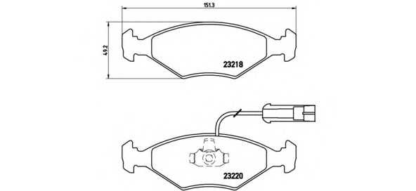 brembo p23056